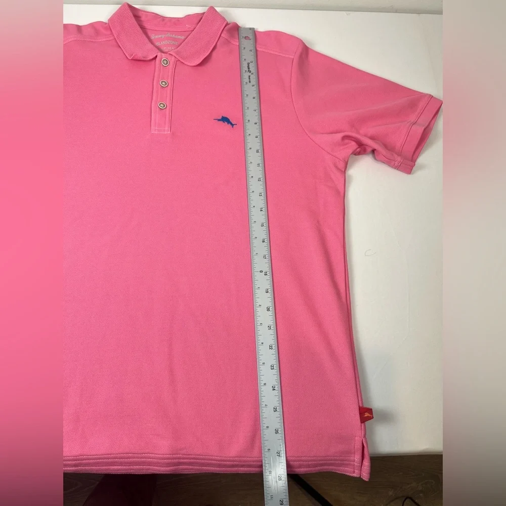 Tommy Bahama IslandZones Supima‎ Size Large Pink - Picture 2 of 9